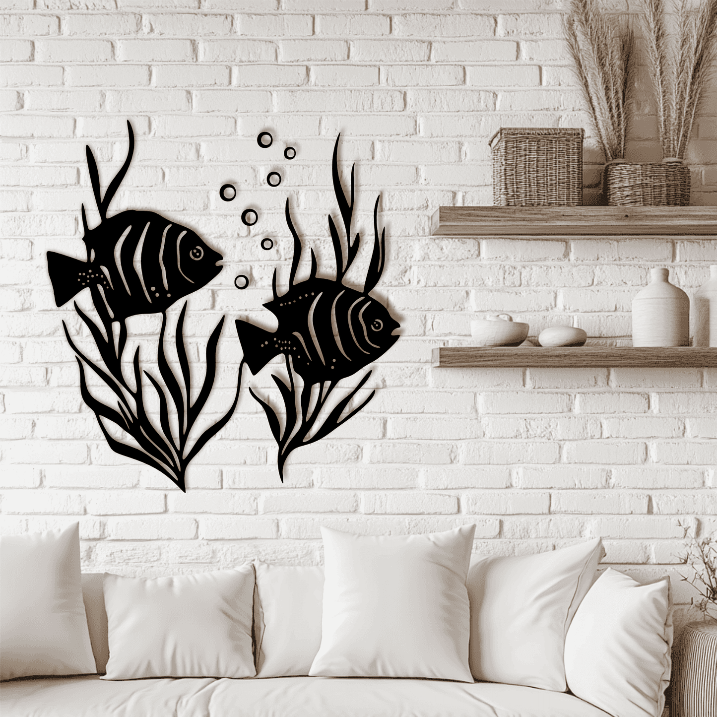 Underwater fish DXF for CNC router projects