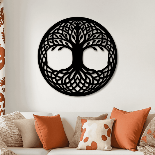 CNC plasma pattern DXF for wall decor