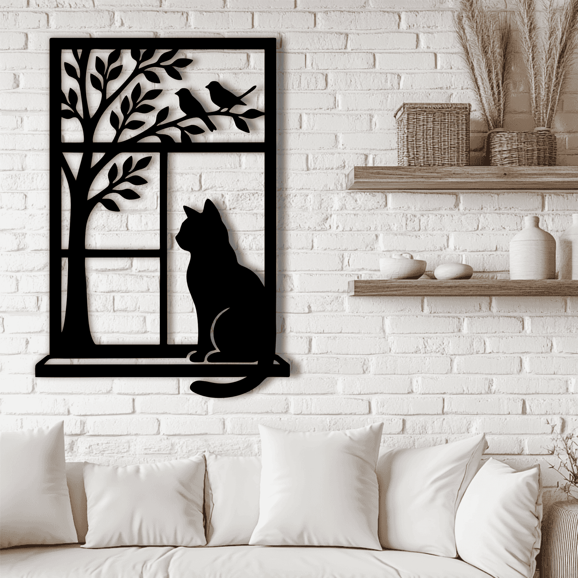 DXF cat file for laser engraving or CNC