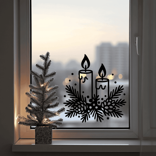 Holiday ornament and winter scene designs for CNC and Cricut