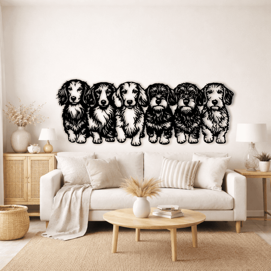 Dachshund dog SVG DXF for Cricut, Silhouette and xTool laser