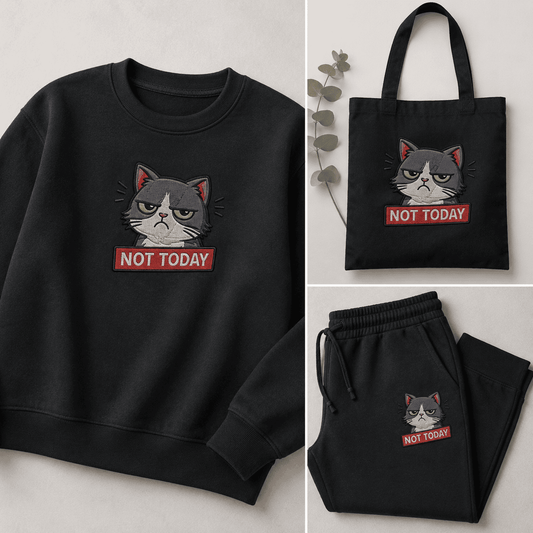 meme cat embroidery file pes dst jef