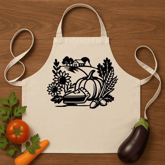 Thanksgiving pumpkin pie SVG for sublimation