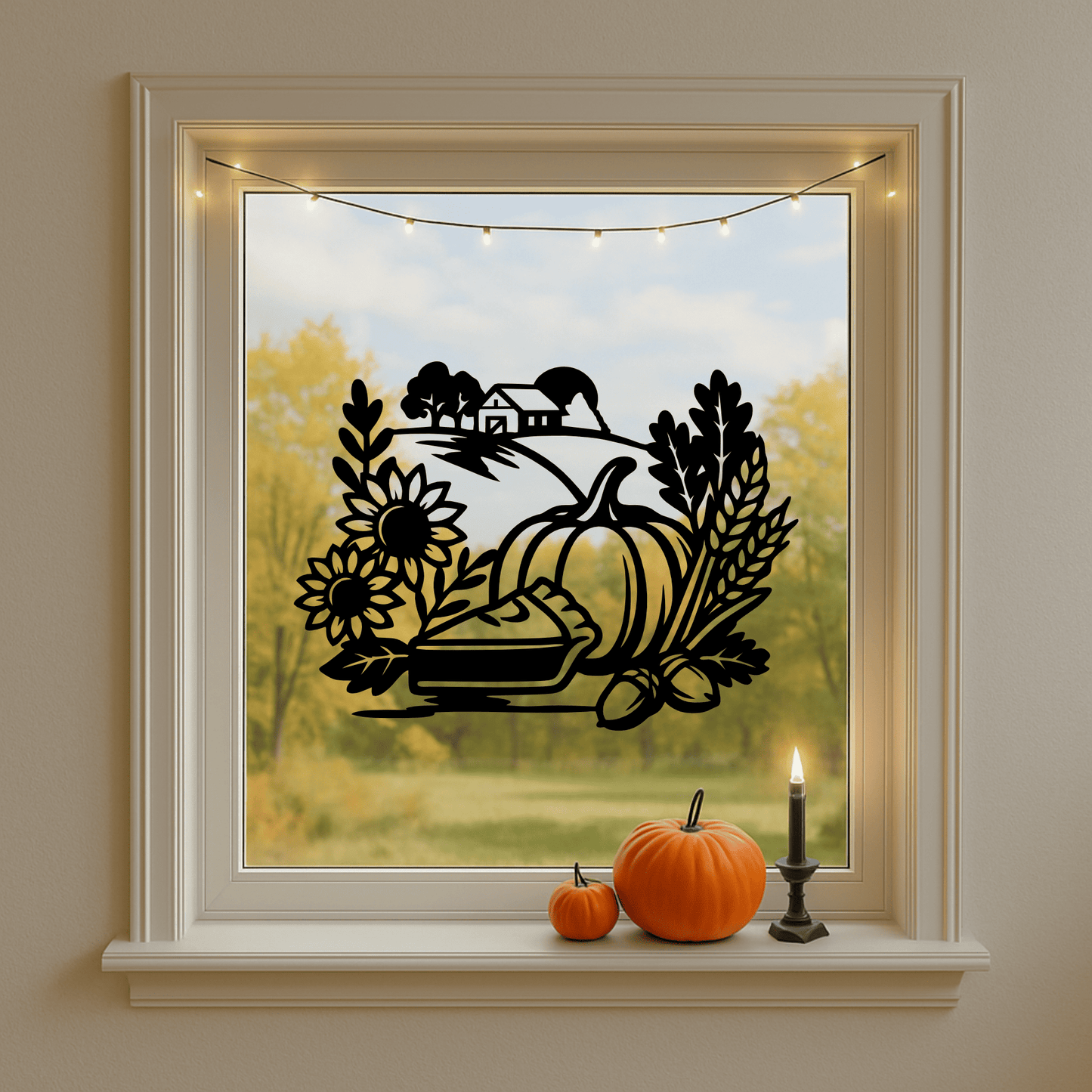 Country harvest pumpkin SVG PNG design