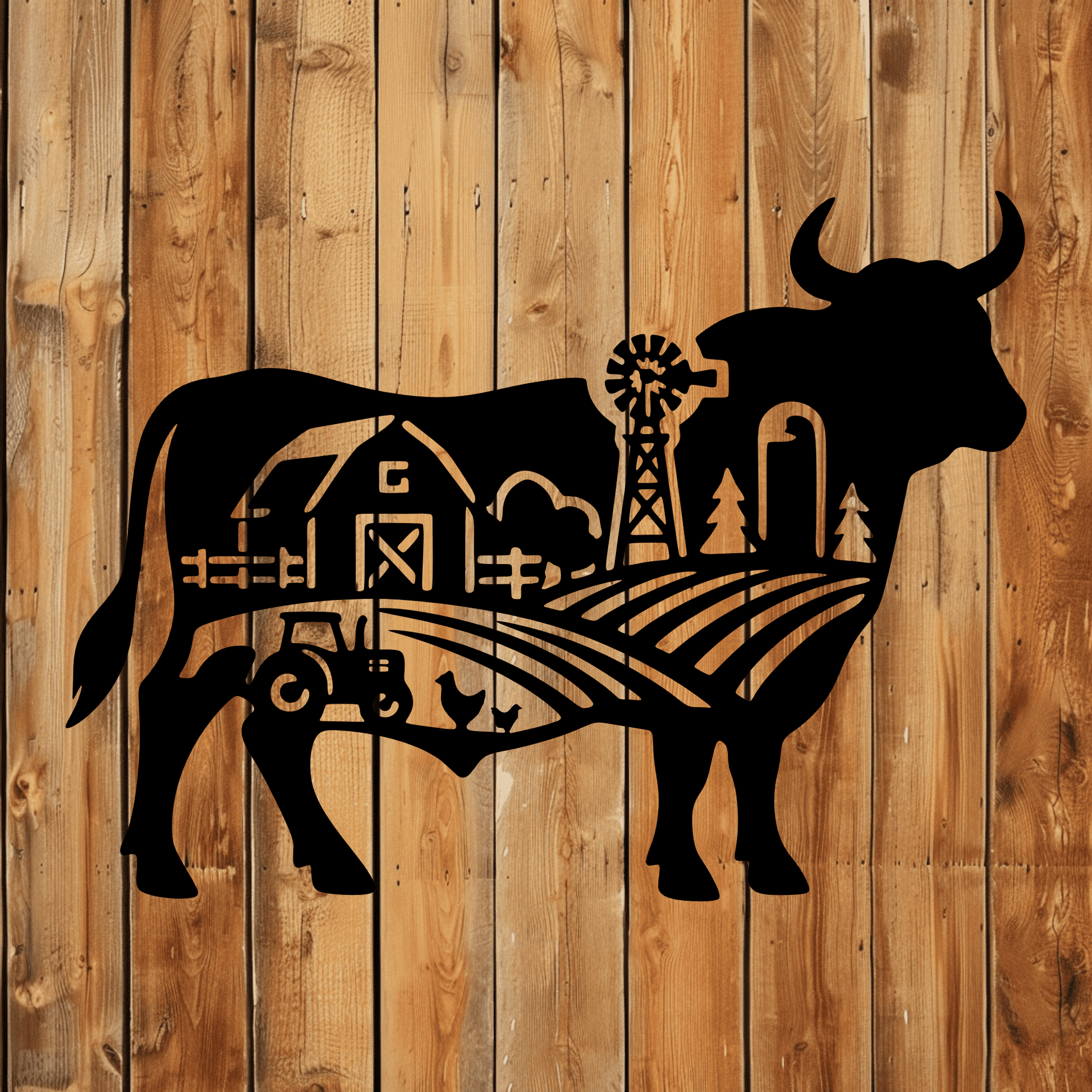 Farmhouse décor SVG for rustic wall art and gifts