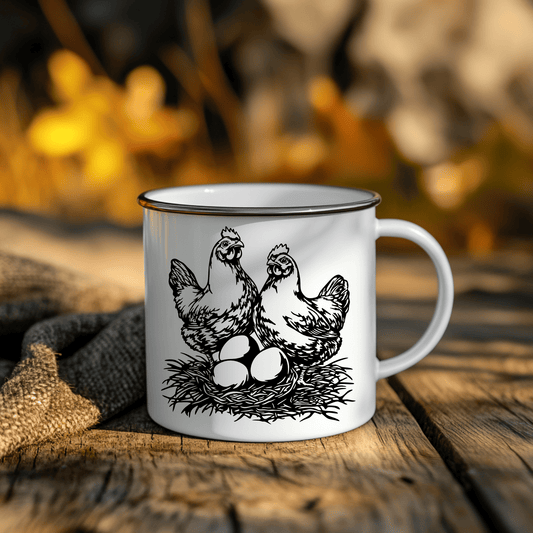 Easter Farm Fresh Eggs SVG, DXF for CNC & Sublimation