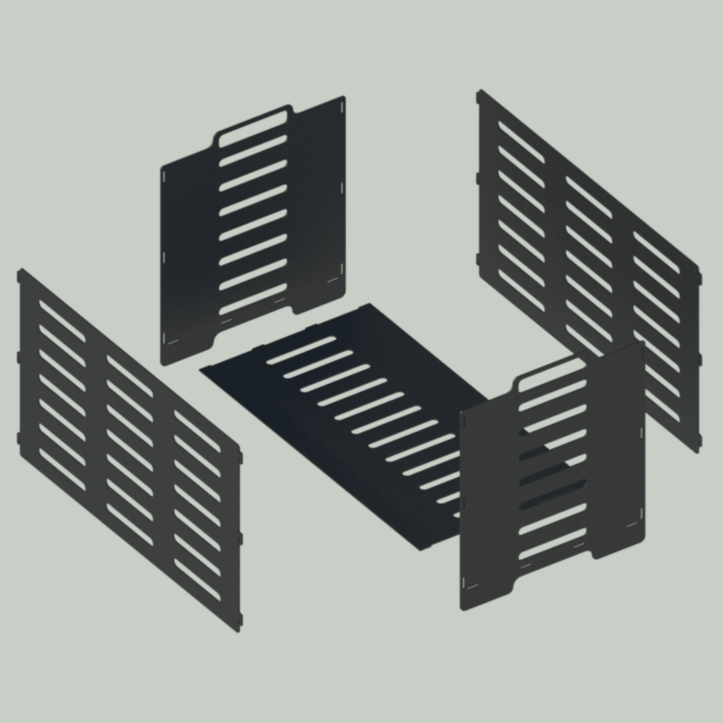Firewood holder digital files for CNC plasma and fiber laser