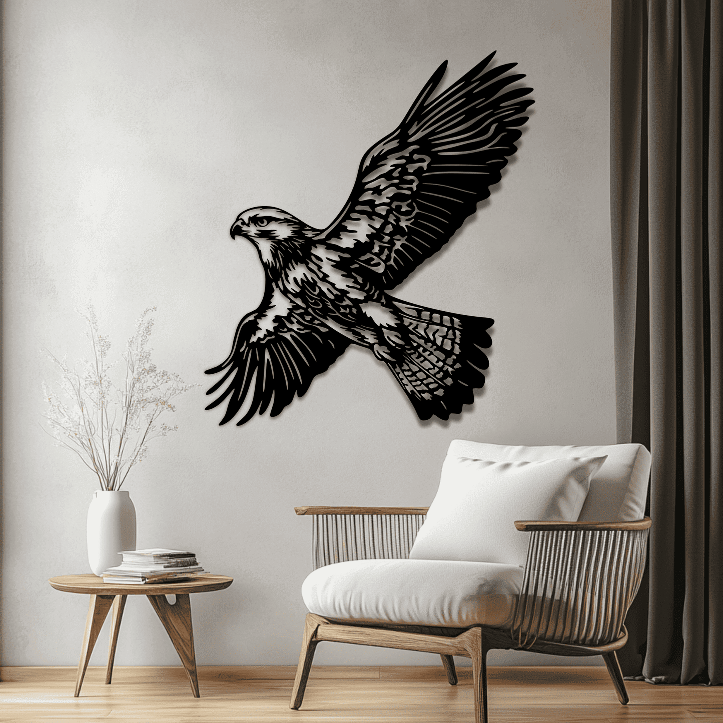 Hawk Cut Files for Cricut & CNC, Silhouette SVG, Sublimation Artwork