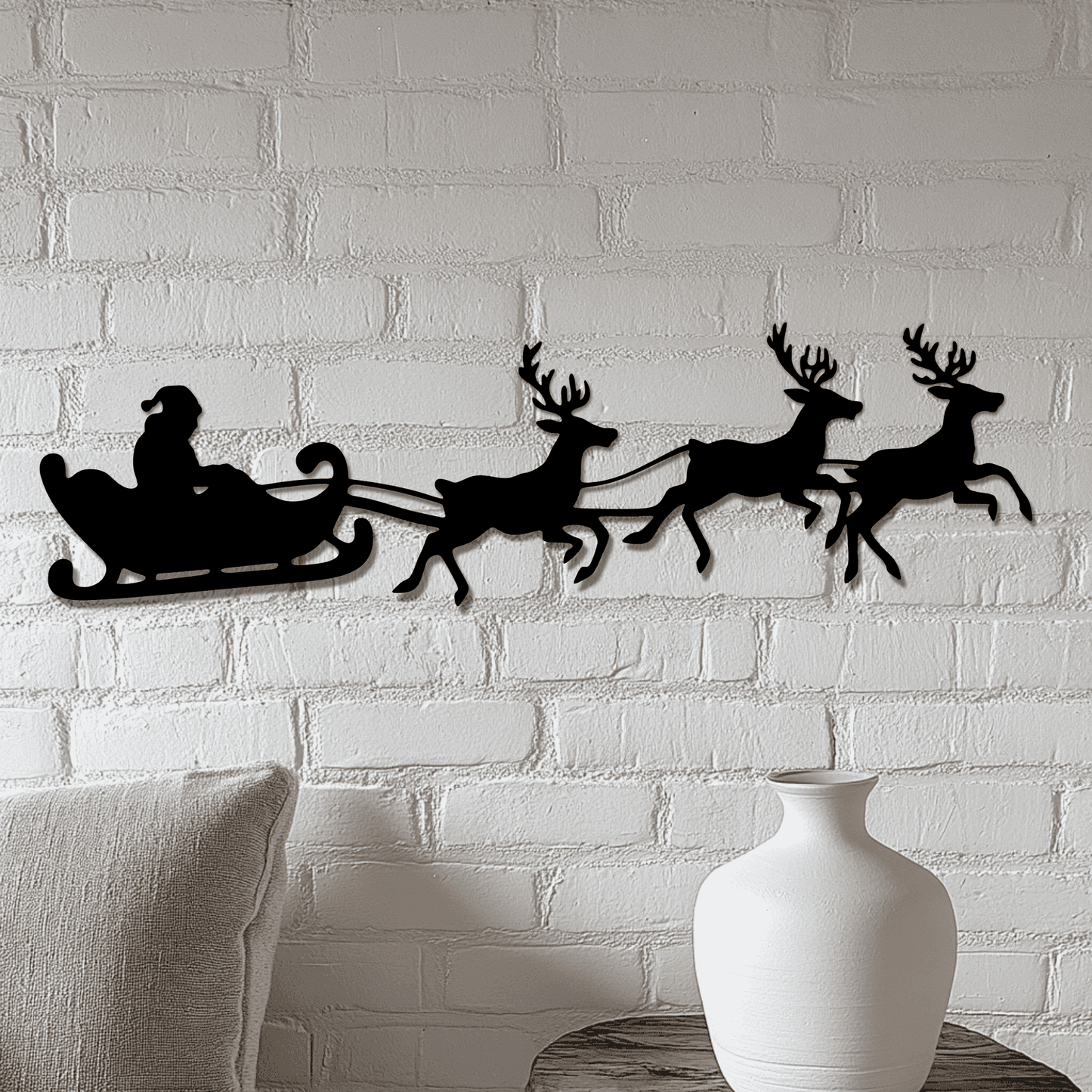 Christmas SVG Cut Files: Santa, Reindeer, Sleigh