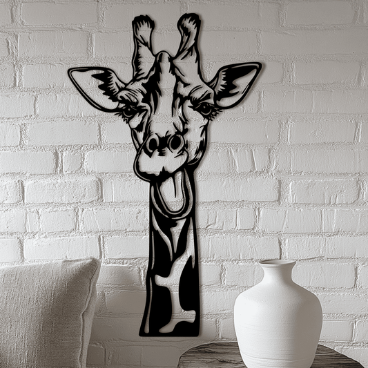 Funny Giraffe SVG DXF – DIY Vinyl Decals, Sublimation, and EPS Files