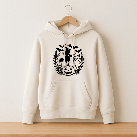 Halloween round PNG for sublimation or seasonal printing crafts