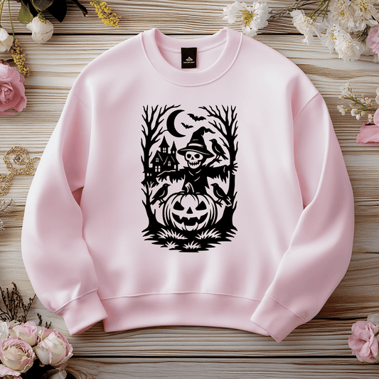 Skeleton scarecrow DXF design for Cricut Silhouette or Glowforge