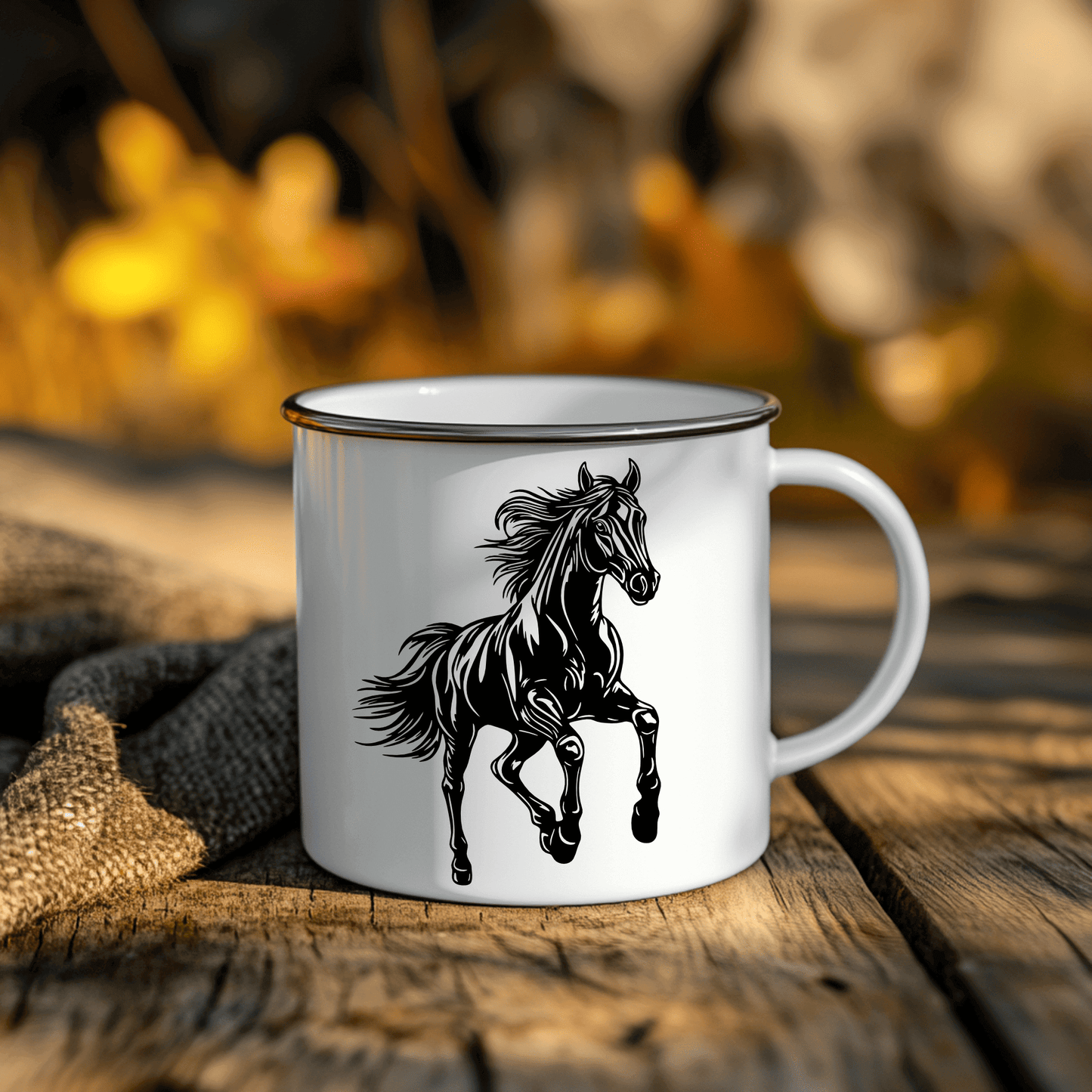 Jumping Horse Cutting Files – DXF for CNC, SVG for Sublimation and Vinyl Decals