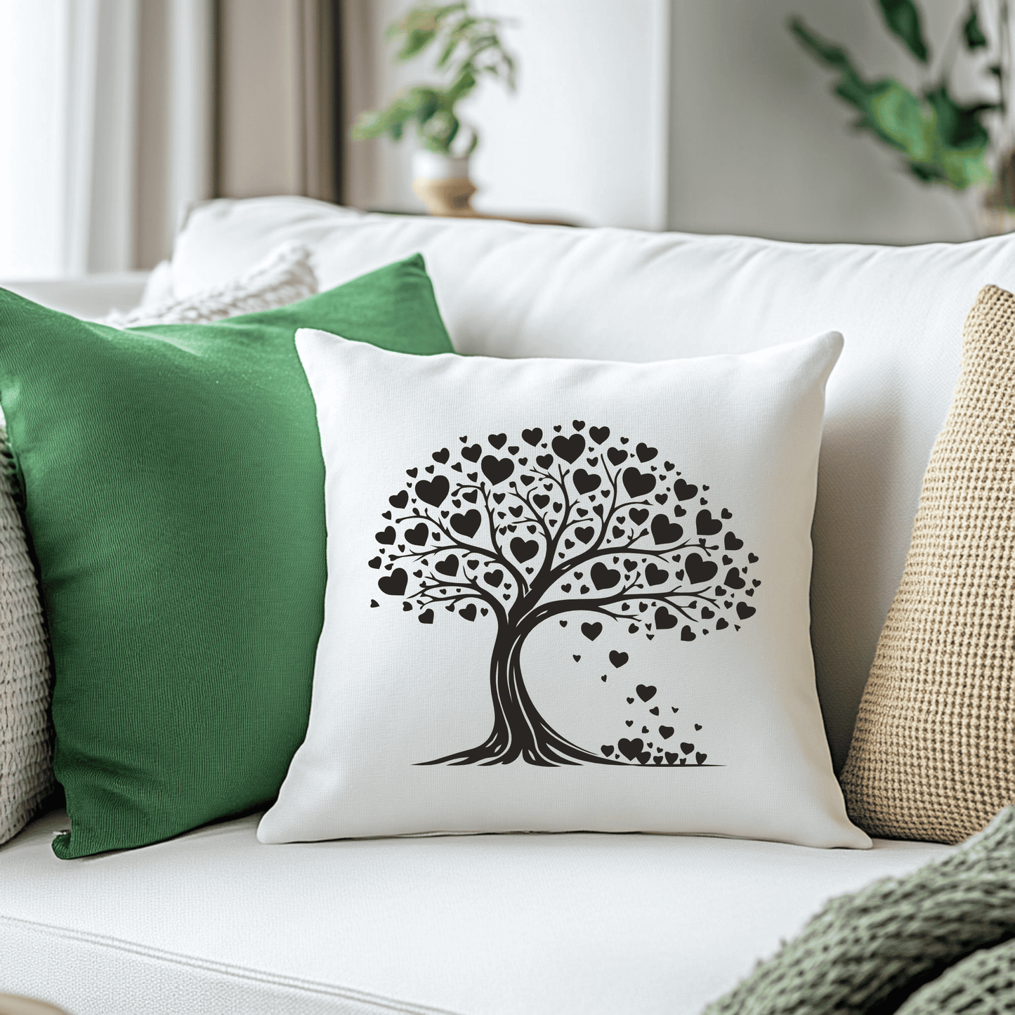 Valentine love tree SVG PNG for Silhouette, xTool and sublimation printing