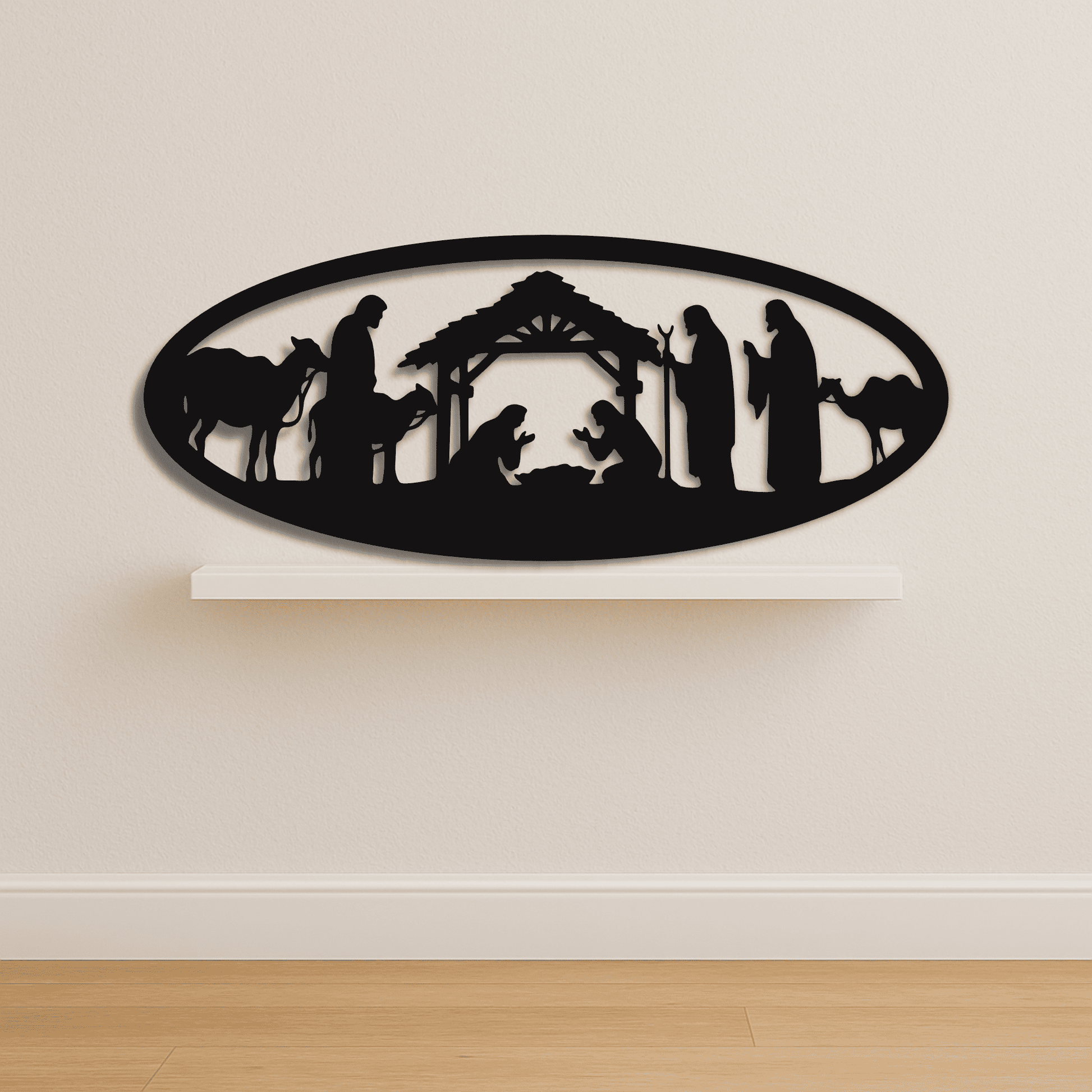 Religious Christmas Nativity scenes – CNC laser and craft cutting files