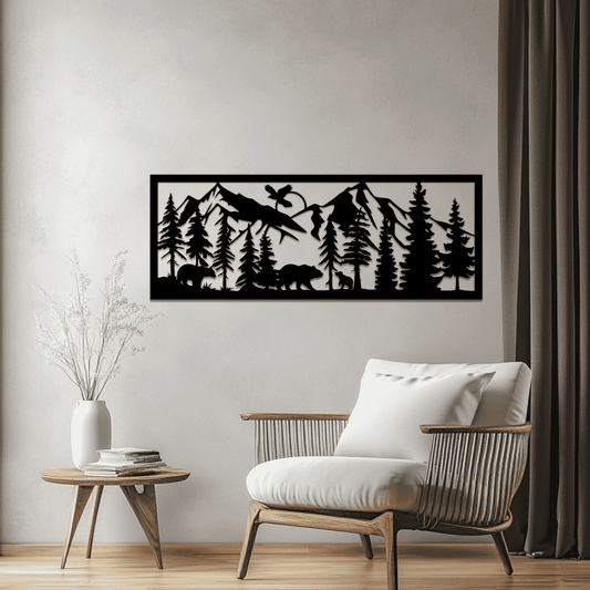 Nature CNC Panels – DXF Files for Laser and Railing Designs