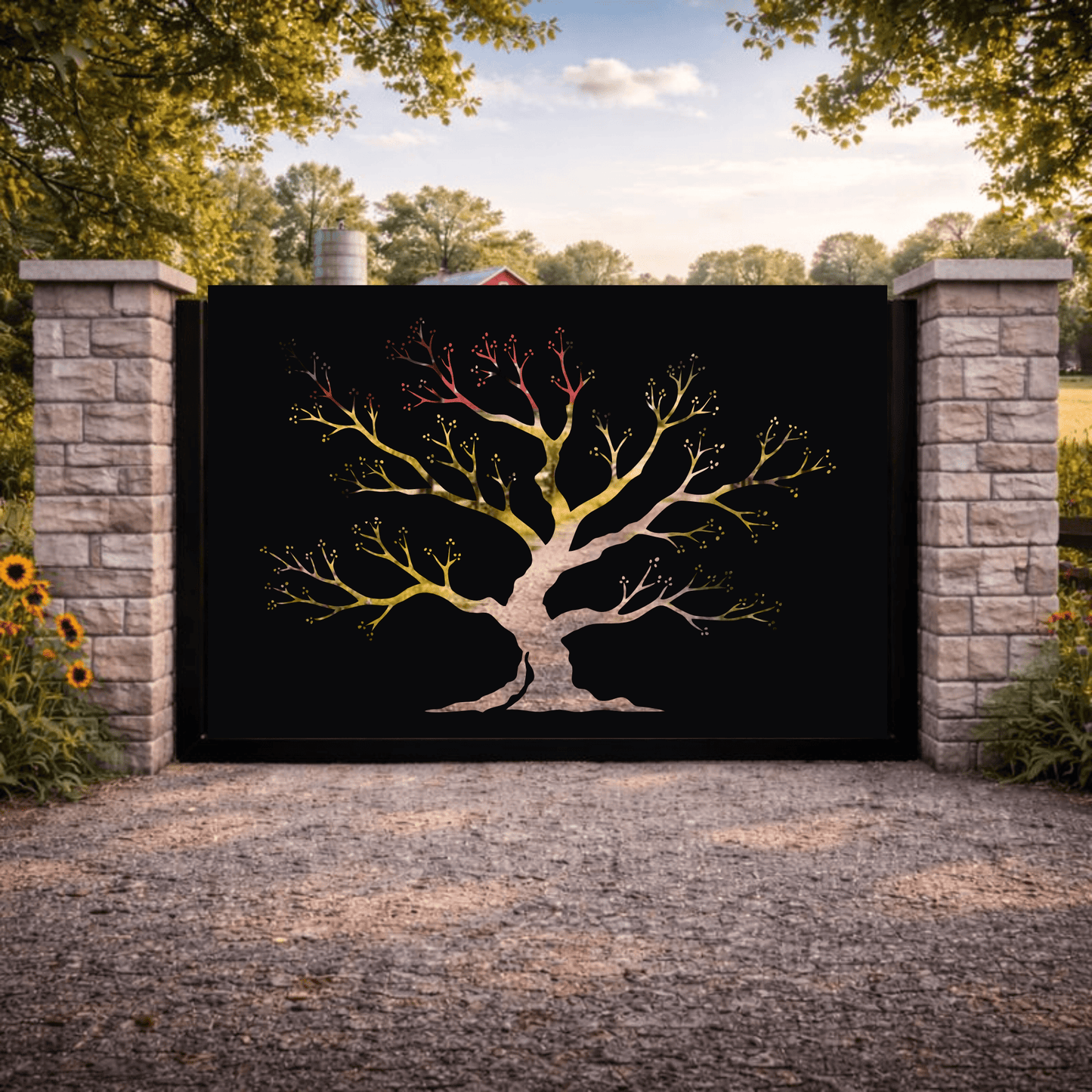 Metal Gate CNC design