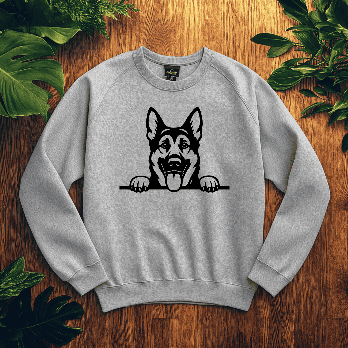 Peeking dog illustration SVG PNG for Silhouette, xTool and sublimation printing