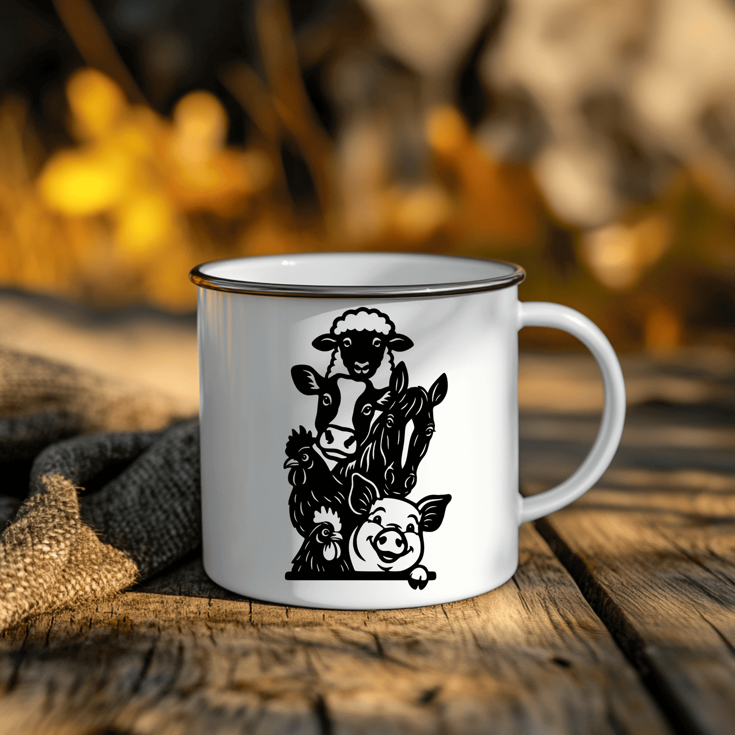 Peeking sheep cartoon style SVG