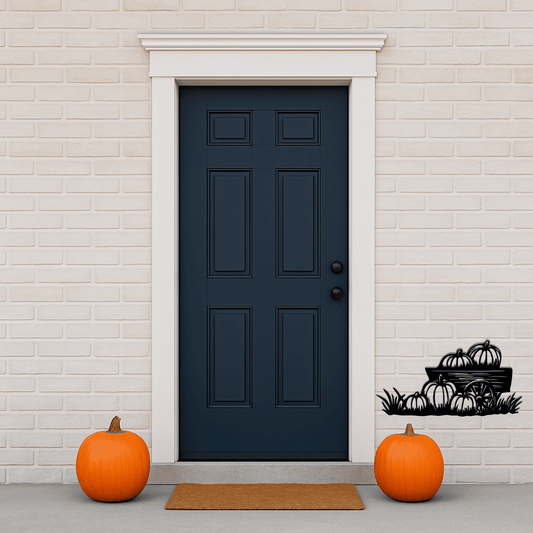 Pumpkin cart DXF design for CNC plasma and laser cutting