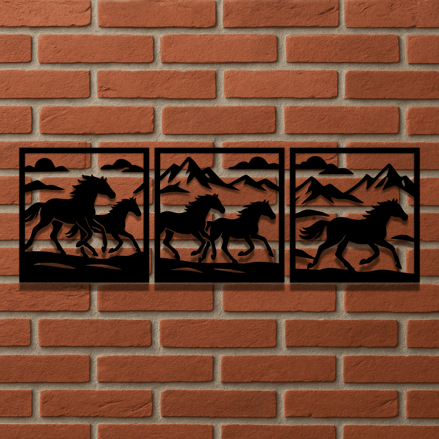 Horse running silhouette design for Cricut and Glowforge
