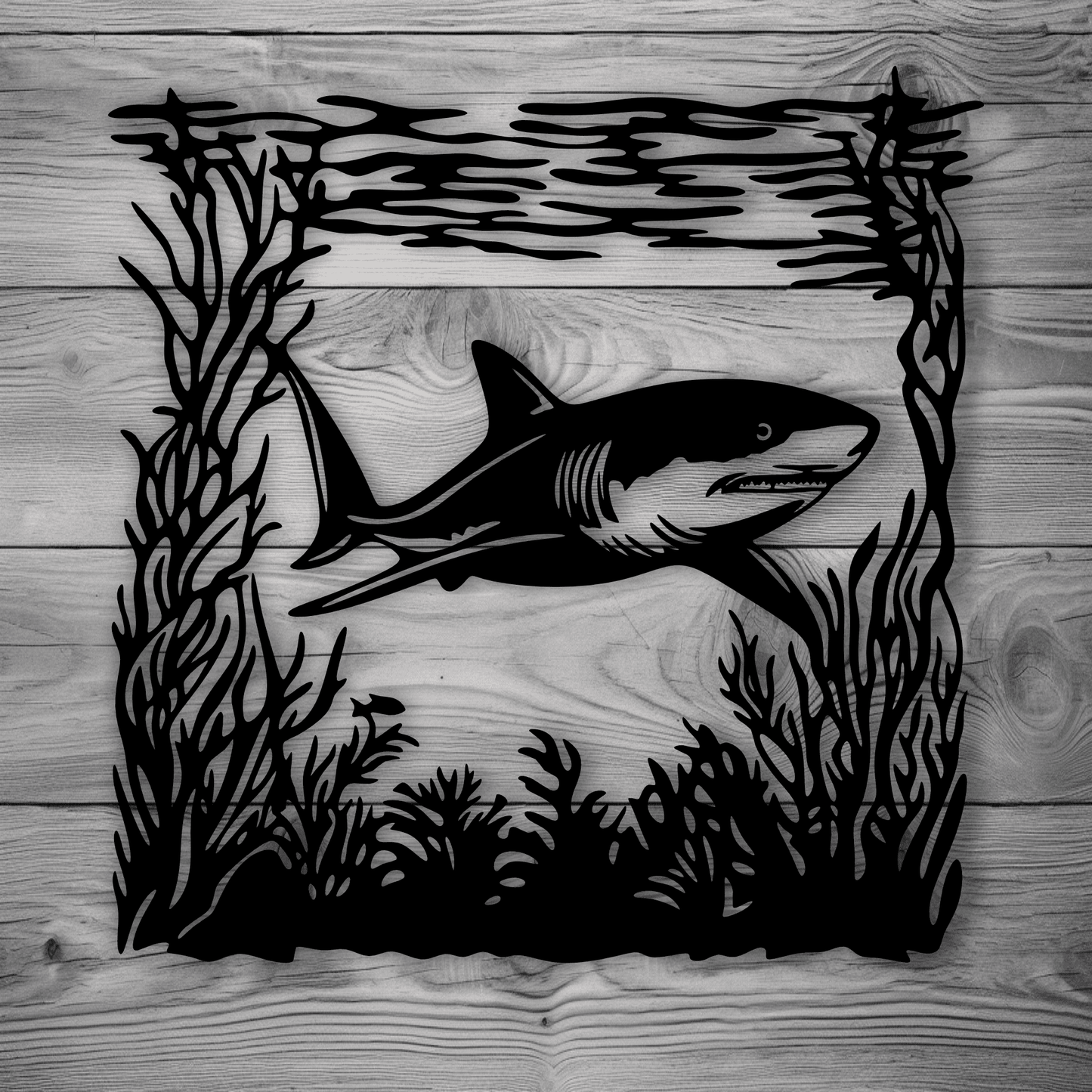 Shark SVG and DXF – Perfect for Cricut, Vinyl Cutting & DIY Wall Art