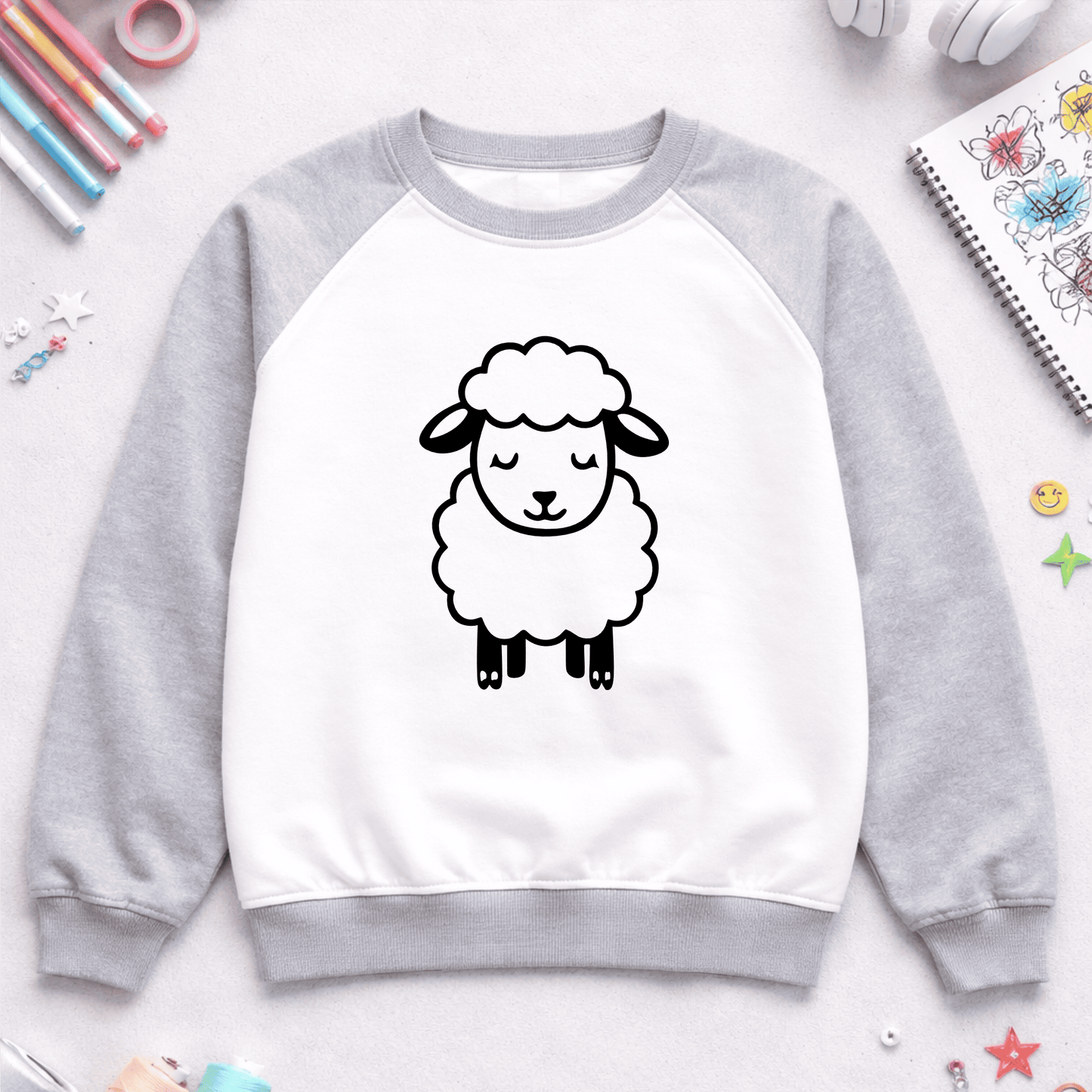 Sheep SVG digital file compatible with Cricut, Silhouette and xTool