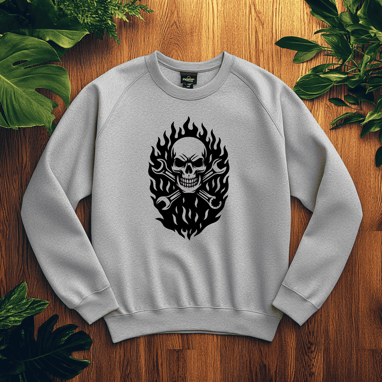 Mechanic skull SVG PNG for sublimation printing