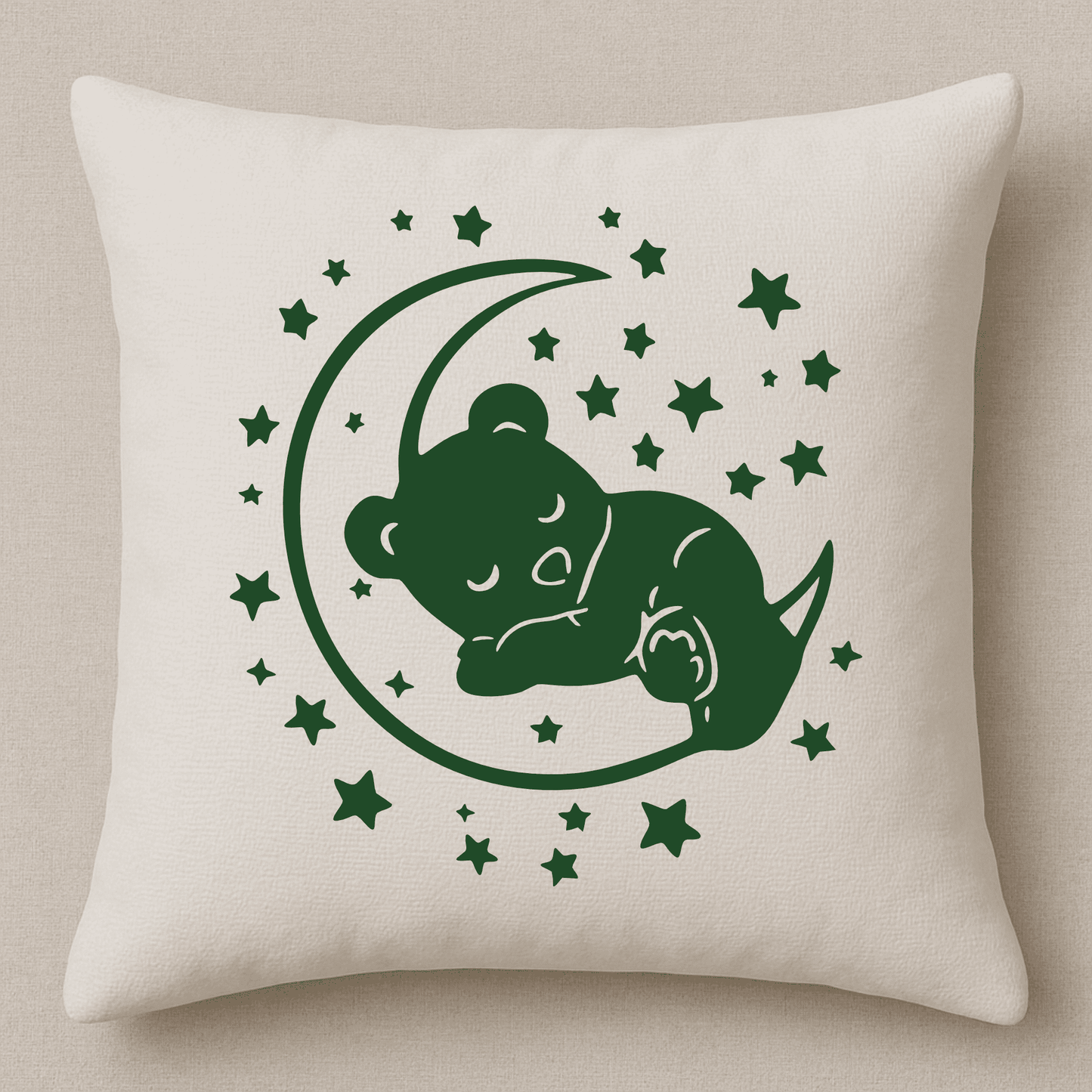 Baby room moon and stars decor design