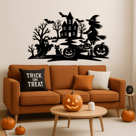 Ghosts and pumpkins cutting files for Silhouette and Glowforge