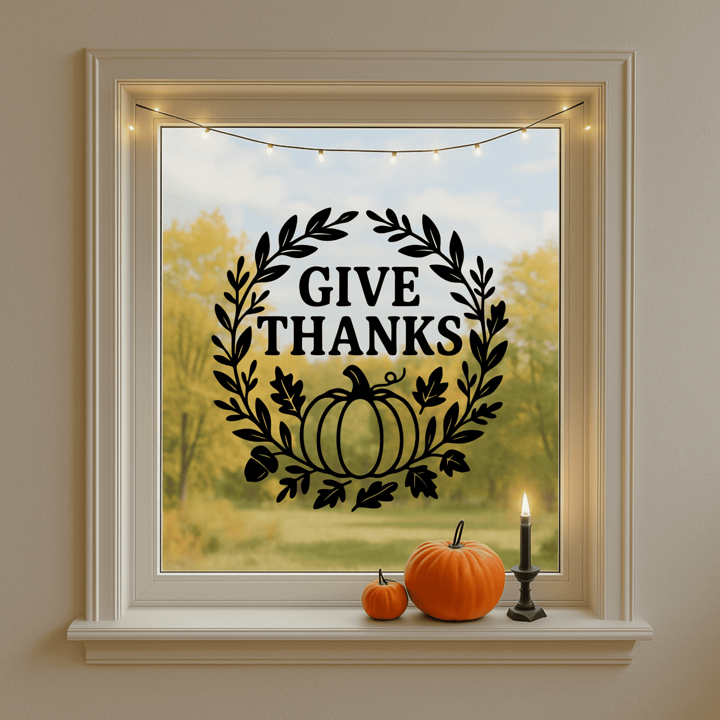 Give Thanks SVG PNG for sublimation design