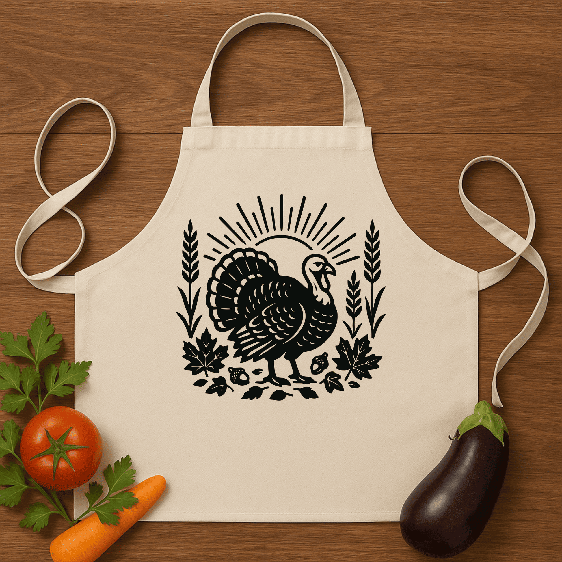 Turkey silhouette SVG for laser engraving and Sublimation Printing