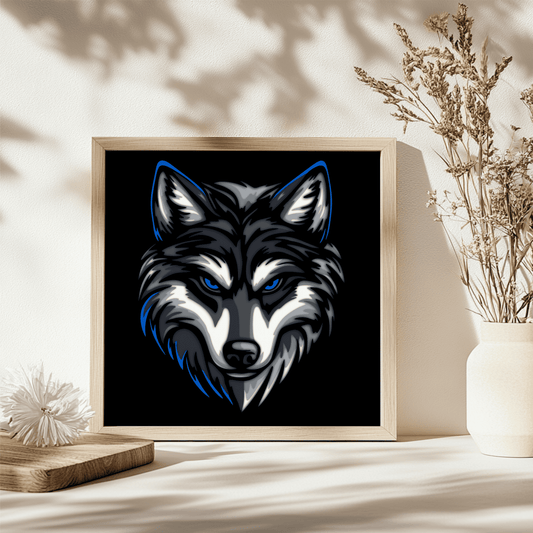 Multilayer Wolf SVG for Cricut & Laser – DIY Shadow Box