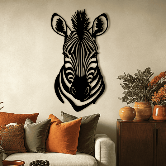 Zebra SVG for Cricut & Silhouette, DXF for CNC Laser Cut, Sublimation T-Shirt Design, Home Decor Art