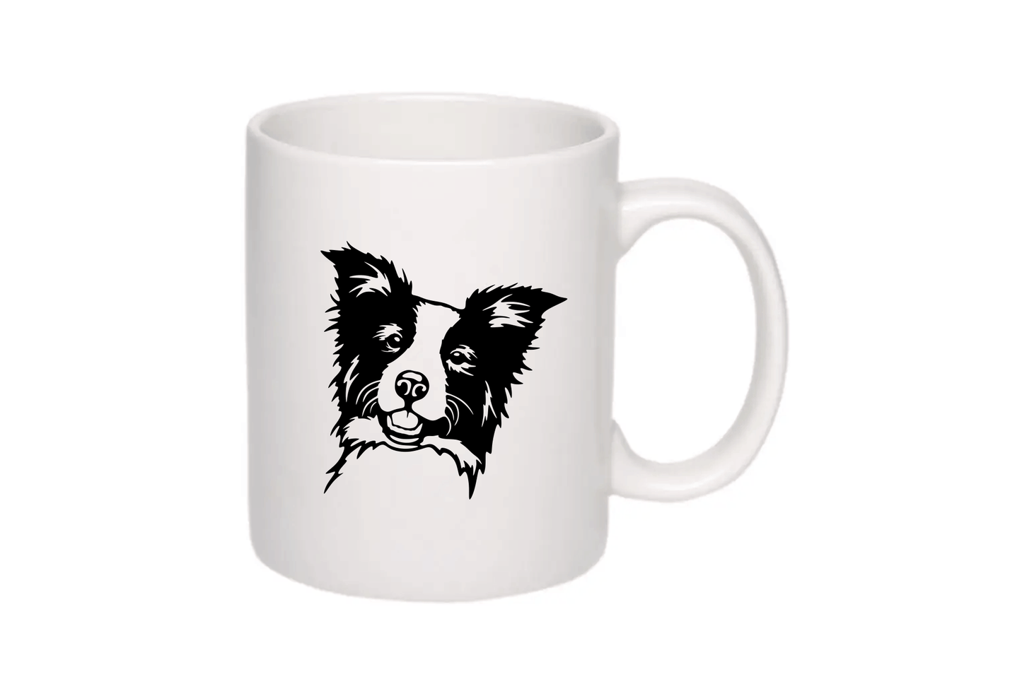 Border Collie svg for Cricut, Dxf for CNC laser cutting, Stickers making, Silhouette cameo files - Cut Files Shop