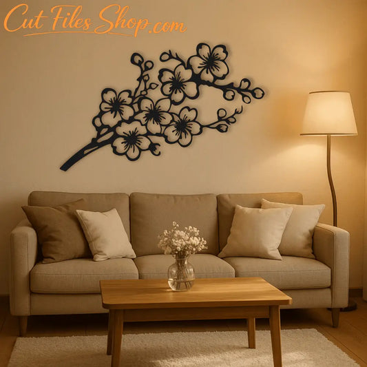 Floral cutting file for spring decor