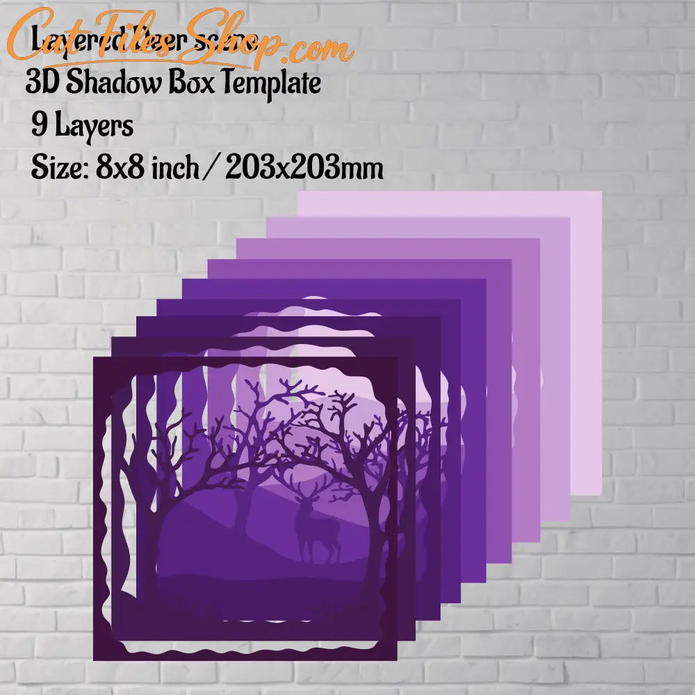 Unique DIY Gifts: Make Your Own 3D Shadow Boxes with Instant Download