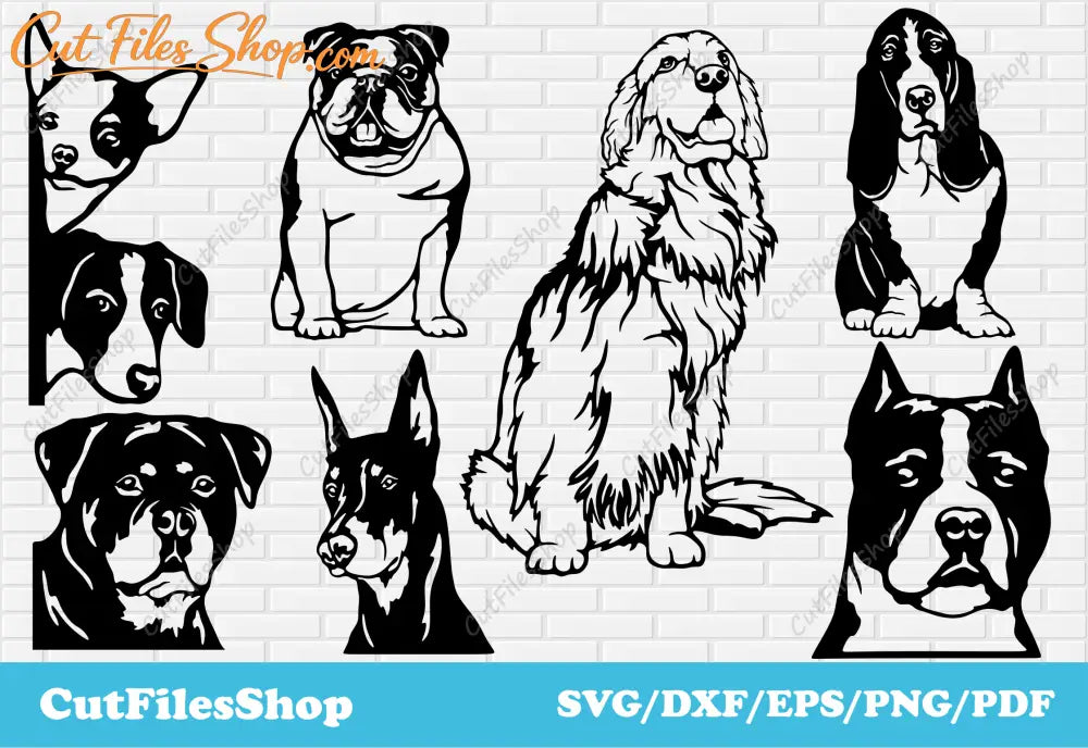 Dogs svg cut files for cricut, dogs dxf files for laser cutting, laser engraving, svg for shirts, Dogs svg for cricut, funny dogs svg, svg dogs for shirts, peeking dogs, pets svg, Cut Files Shop, dogs dxf, dogs eps, files for cricut, dogs shirts svg, png art collection, png art shirts, dogs scene dxf svg