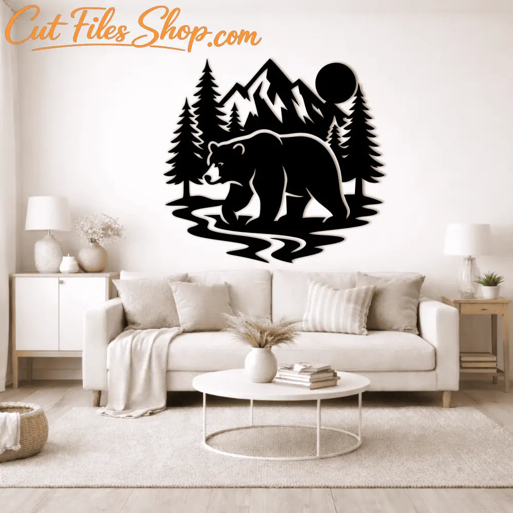 Bear dxf cutting files