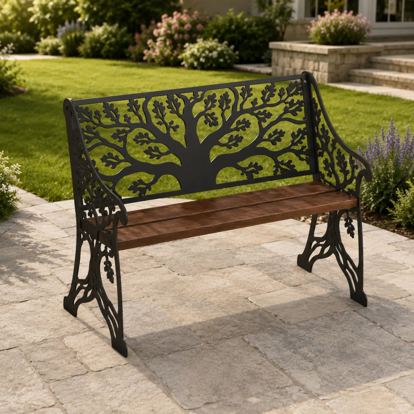 garden bench DXF