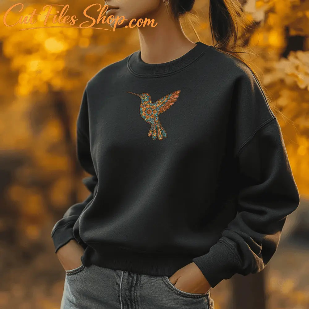 Bird-themed embroidery for summer gifts