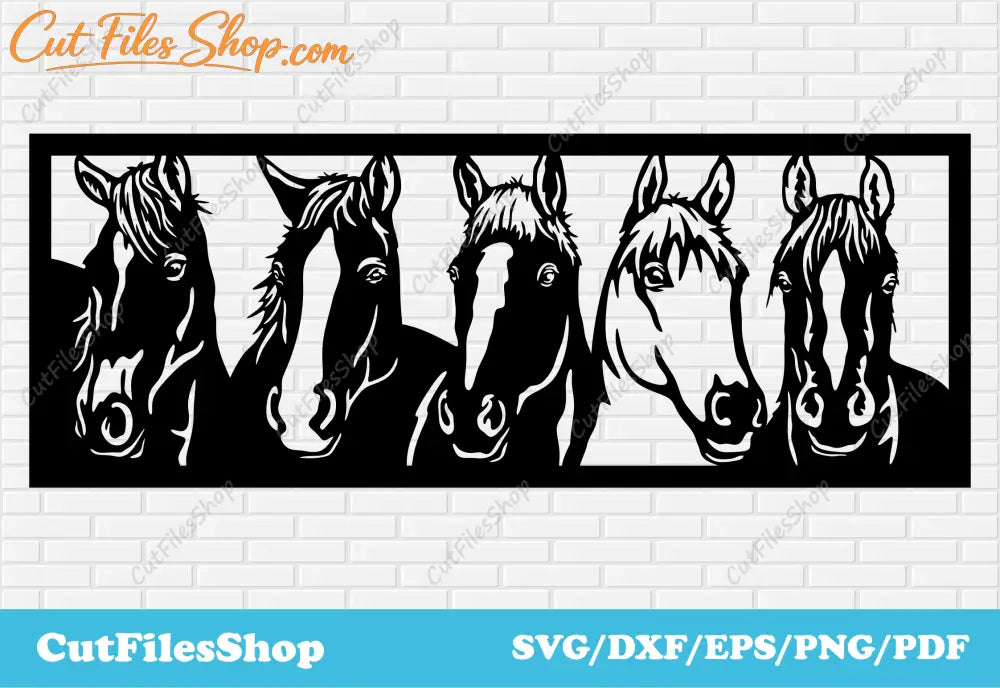 Panel horses dxf for laser cutting, Home decor dxf for Plasma cnc cut, Metal Cutting Files, Horse panels dxf, Horses decor dxf, Panel dxf laser cut, Panels dxf for plasma cnc, free dxf files, free cnc files, laser designs dxf, panel decor dxf