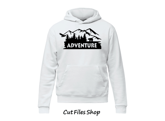 Adventure scenes dxf, forest scene dxf, bear scene dxf, t shirt bear designs, sweatshirt svg designs nature, dxf art wildlife, t shirt making files, t shirt ideas, png for sublimation
