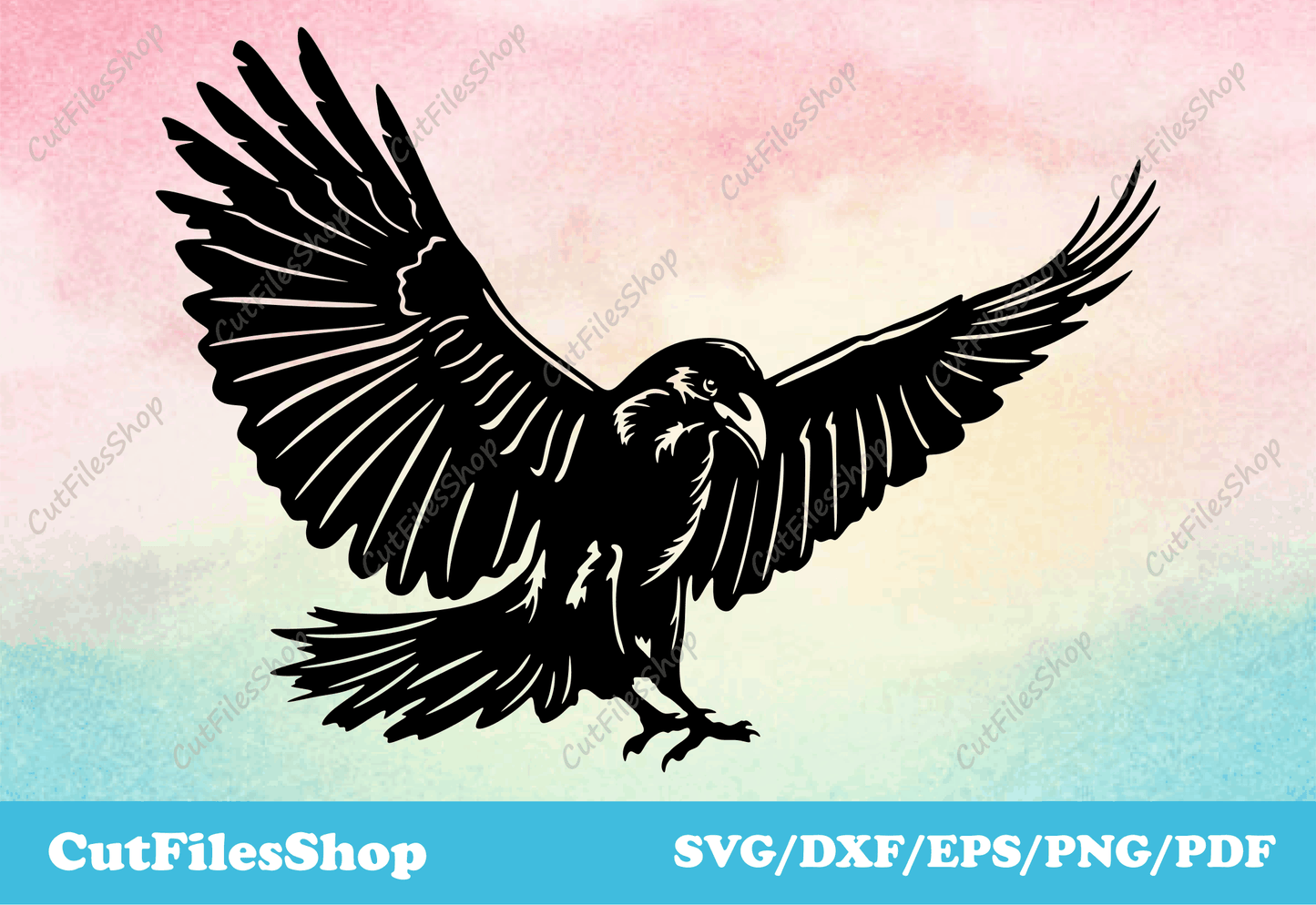 svg clipart for cricut, crow svg, dxf for cnc plasma, laser cutting svg, dxf for metal art, svg images for cricut, svg sticker, download vector