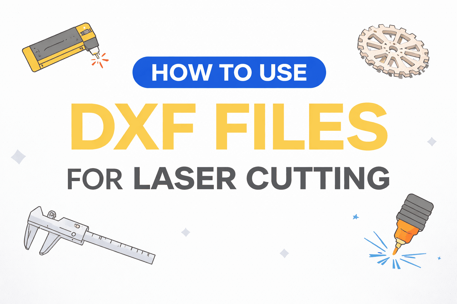 How to Use DXF Files for Laser Cutting (Beginner Guide) – Cut Files Shop