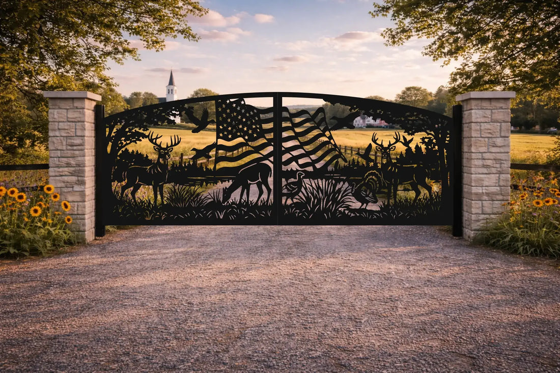 Gate CNC design, Dxf for Laser cutting