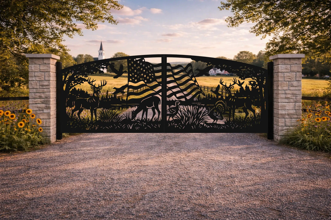 Gate CNC design, Dxf for Laser cutting