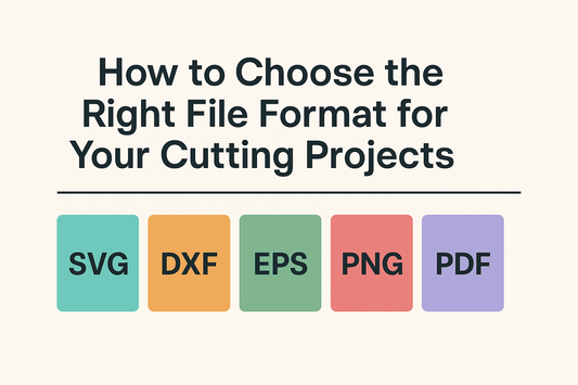 Cutting files - SVG DXF EPS PNG