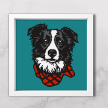 Load image into Gallery viewer, 3D Border Collie Shadow Box Layered SVG For Cricut, DXF for Laser Cut, Cardstock Craft, Home Decor Diy, Multilayer PaperCut, 3D Light Box Crafts - Cut Files Shop
