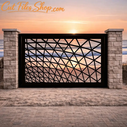 Modern decorative metal panel collection for architectural projects